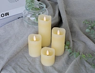 flickering flameless candles
