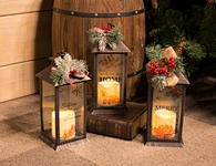 LED  plastic lantern