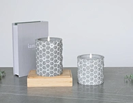 flameless led wax candles