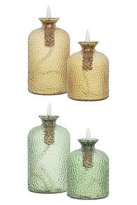 led candle glass light  led light