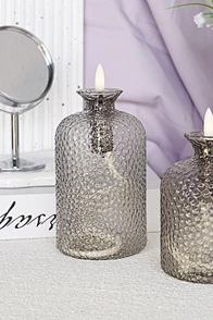 led candle glass light  led light