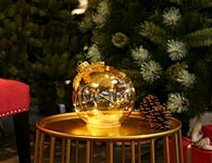 LED glass ball