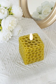 led wax candle unique