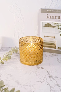 wax candle glass