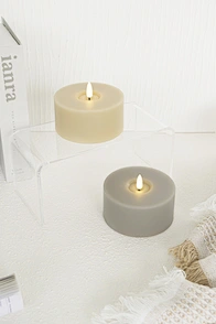 flickering flameless candles