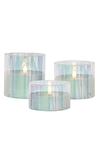 jelly wax candle glass