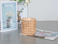 led wax candle light