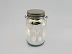LED glass jar