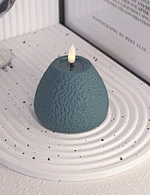 led light led candle night light cement light wax candle