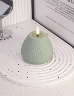 led light led candle night light cement light wax candle