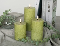 flickering flameless candles