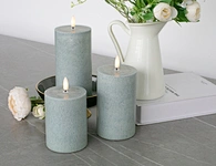 flickering flameless candles