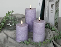flickering flameless candles