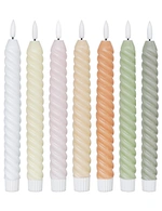 led flameless wax candle