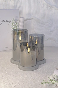 induction rechargeable candle