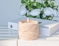 flickering flameless candles