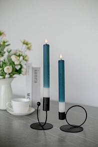 led taper candle