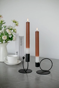 led taper candle