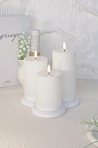 flickering candle
