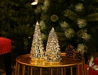 LED glass Christmas tree