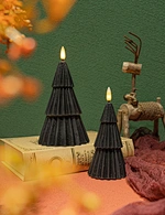 real candles christmas tree