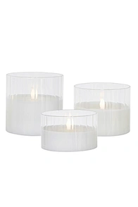 real wax flameless candle