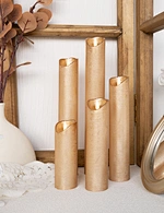 flickering flameless candles