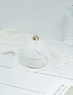 Ceramic wax candle