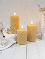 flickering flameless candle