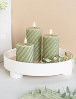 flickering flameless candle
