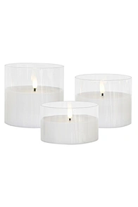 flameless wax candles