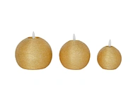 LED holiday 3D flame wax candle