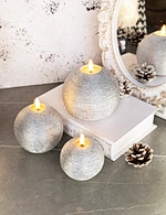 flameless ball candles