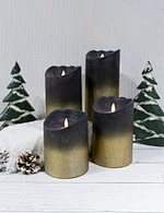 flickering candles