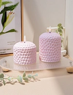 led light led candle night light cement light wax candle