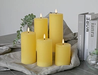 flickering candles