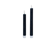 LED holiday wax taper candle