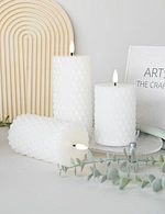 flameless flickering tea lights