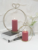 flickering candle