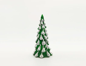 LED glass tree