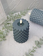 flameless candle with wax