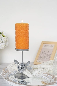 flickering candles