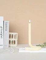 Twisted Rechargeable candle