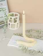Twisted Rechargeable candle