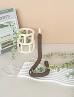 Twisted Rechargeable candle