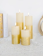 flickering candles