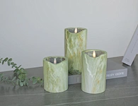 real wax flameless candles