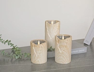 flameless candles wax