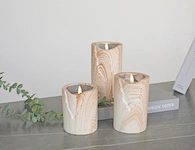 real wax flameless candles