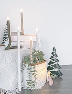 LED Twisted Rechargeable candle